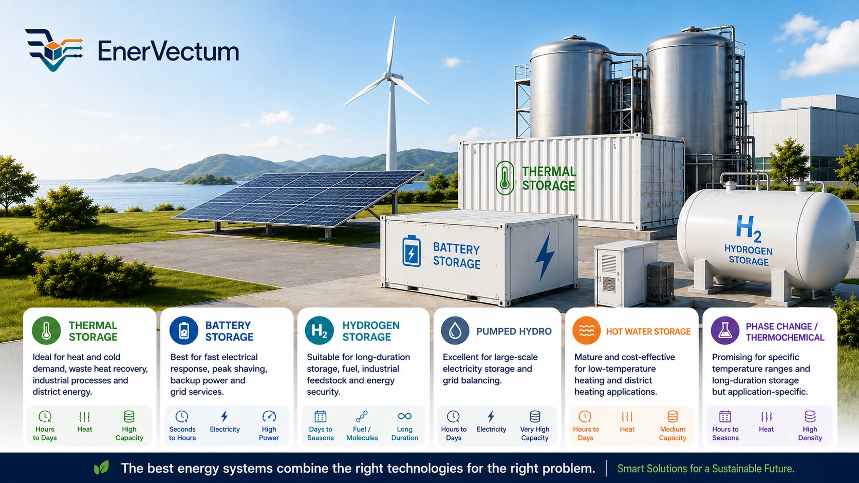 Energy Storage Options Compared